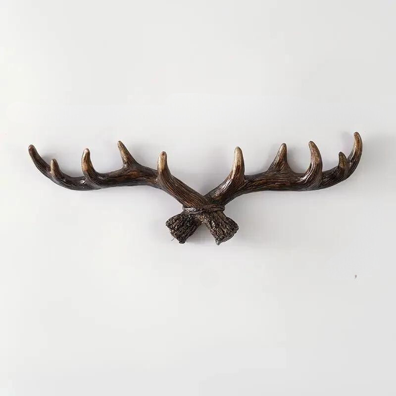 Wearclo | Vintage Antler Wall Hook Rustic Coat Rack