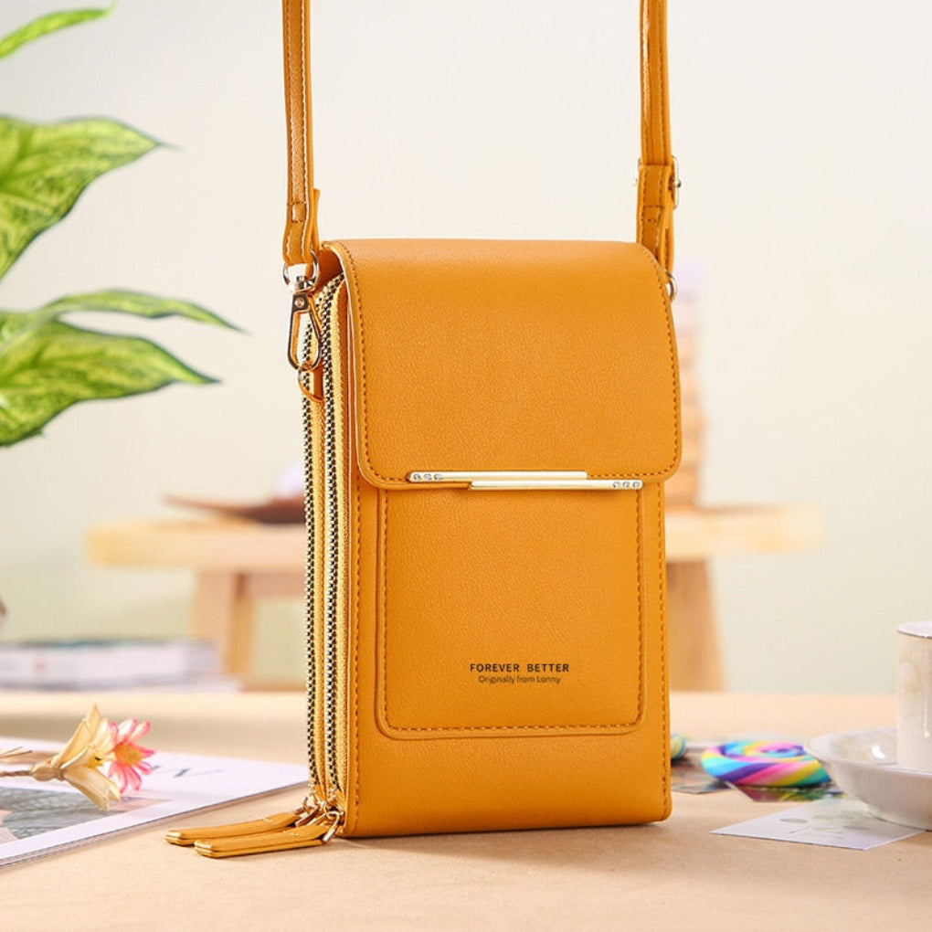 Wearclo | Women's Crossbody Phone Bag with Touchscreen Pocket