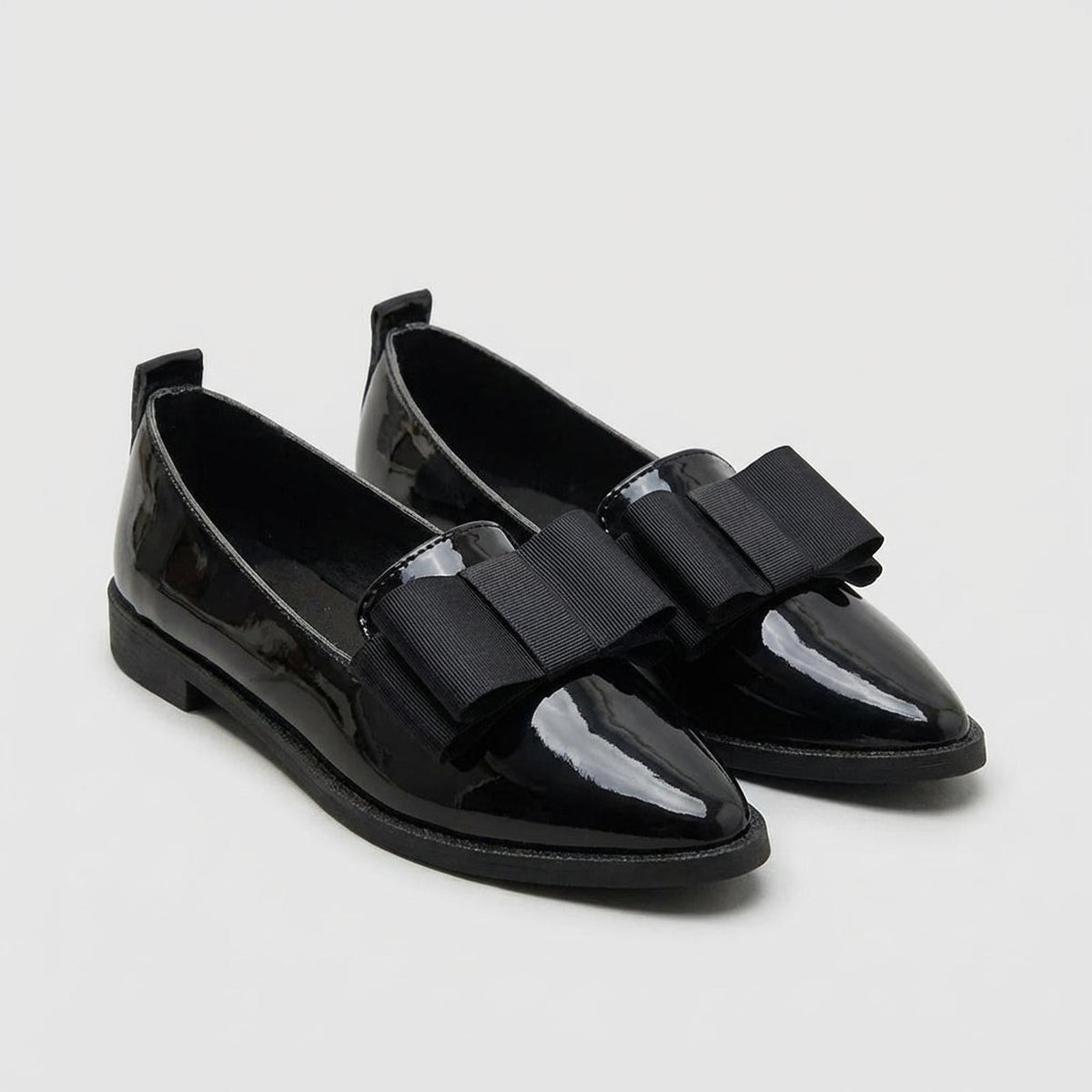 Women's Orthopedic Slip-On Loafers with Bow Accent