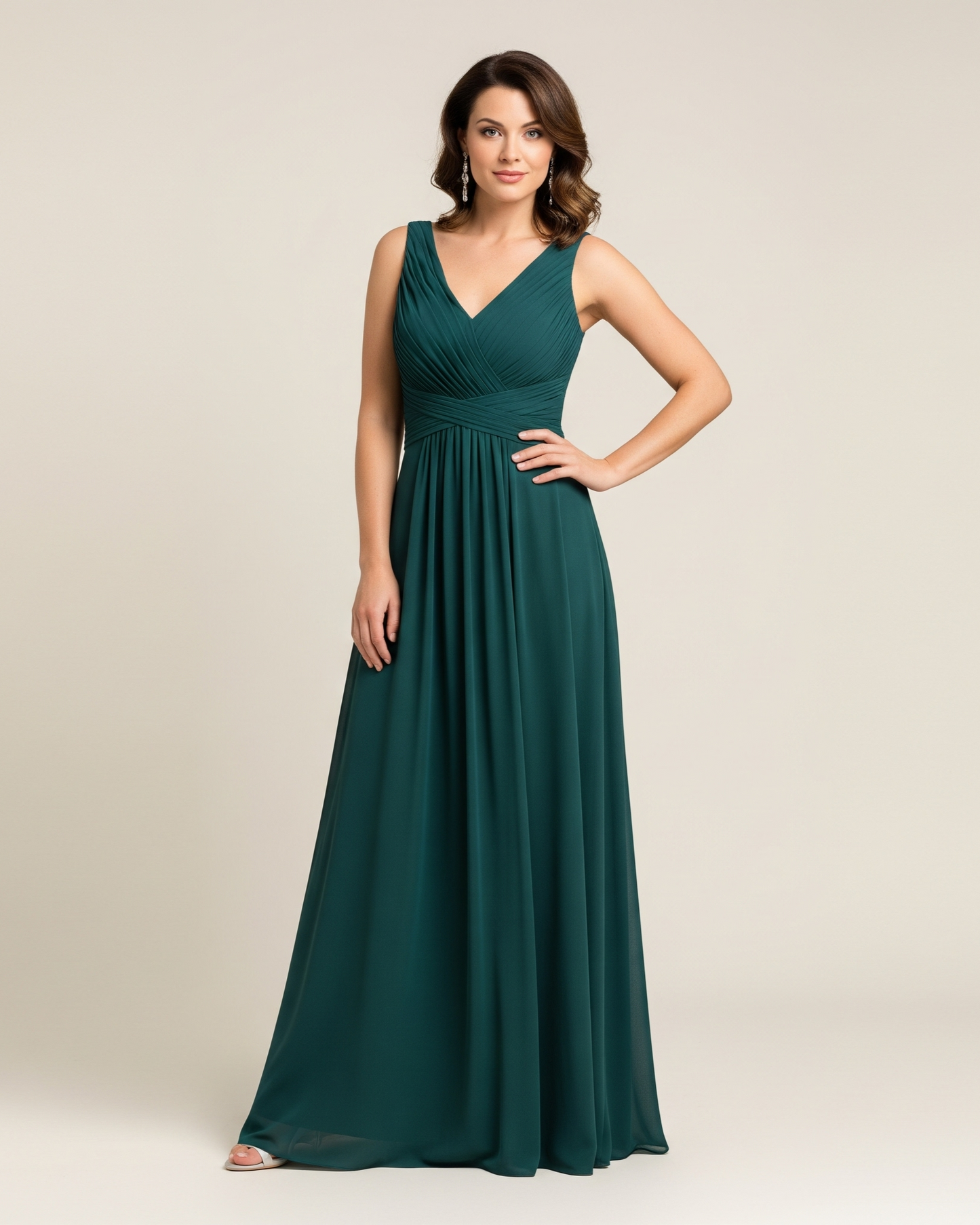Women's Elegant Full-Length Maxi Dress