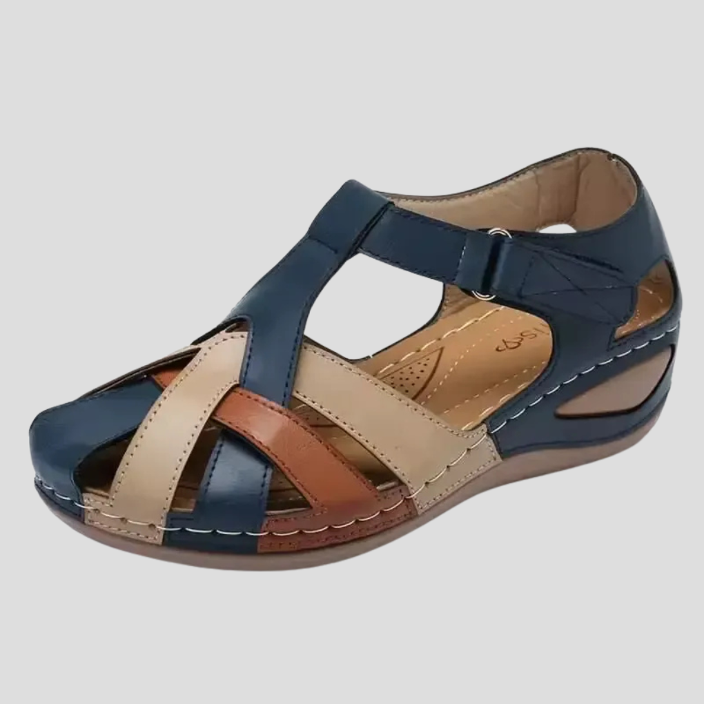Image of Zara | Women's Closed Toe Wedge Sandals