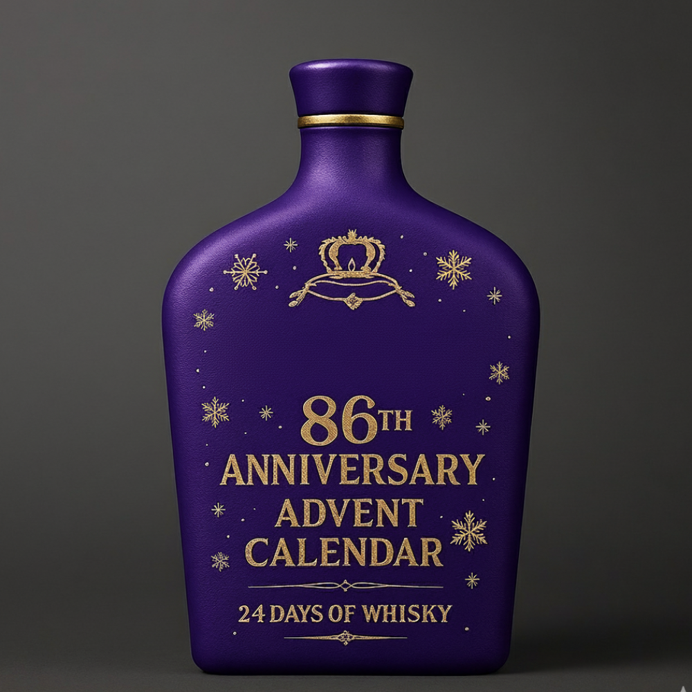 24-Day Whiskey Advent Calendar Decorative Countdown Display
