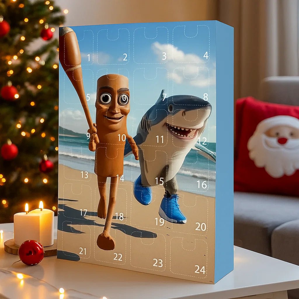 24-Piece Advent Calendar — Daily Holiday Countdown Set