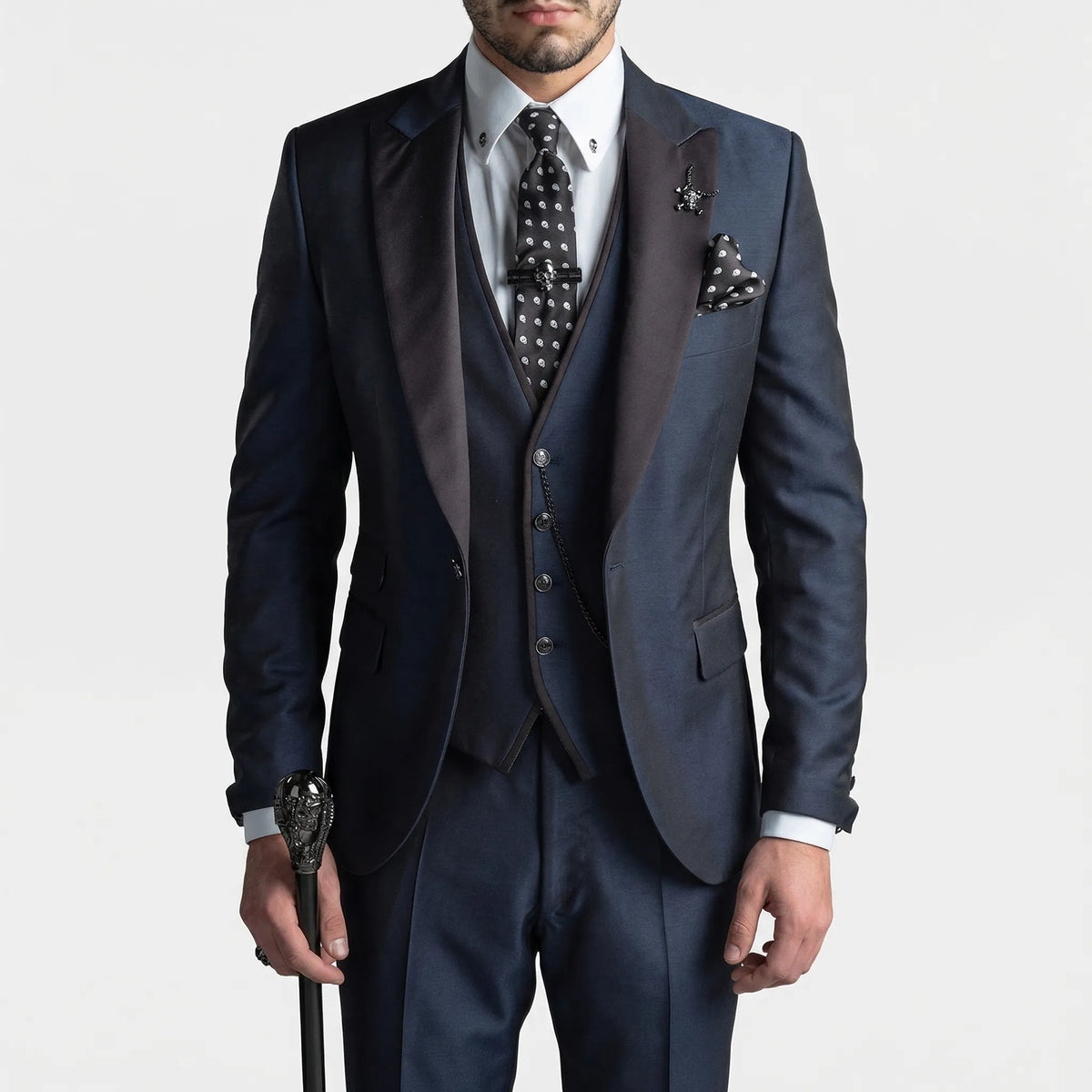 3-Piece Formal Slim Fit Suit