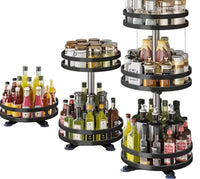 360° Rotating Storage Rack for an Organized Home