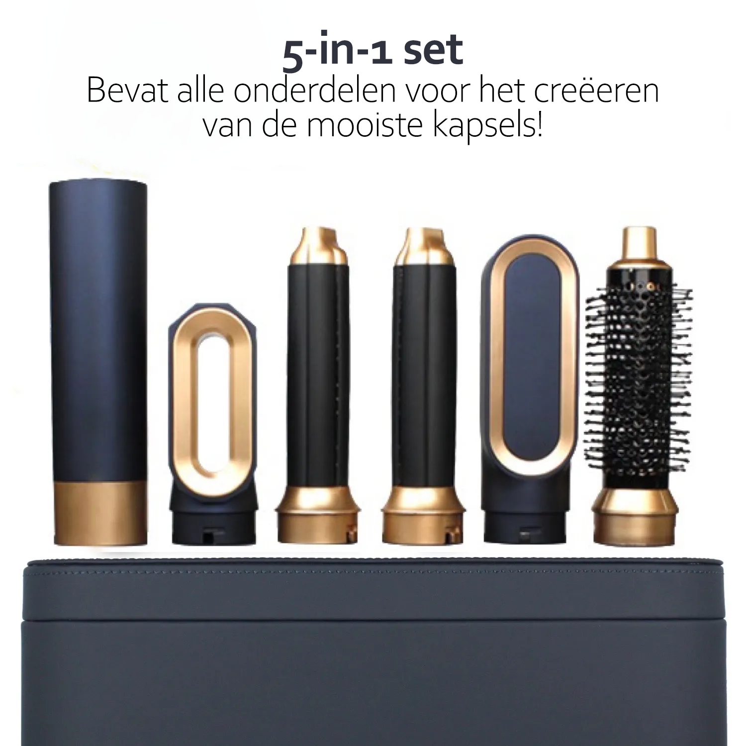 5-in-1 Hair Styler with Ionic Technology - AuraStyle