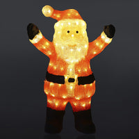 60 Cm Light-Up LED Santa Claus