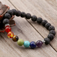 7 Chakra Diffuser Bracelet