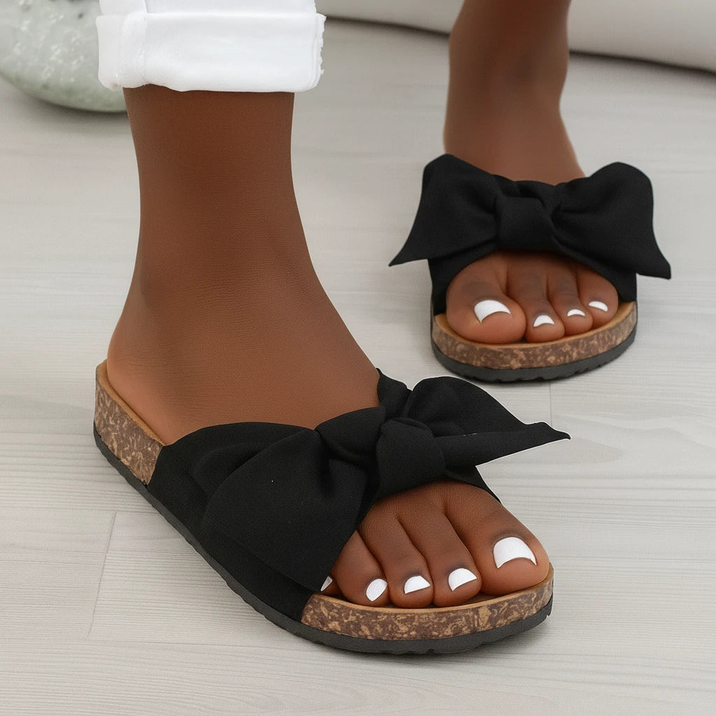 Latoya | Women's Bow Slip-On Sandals
