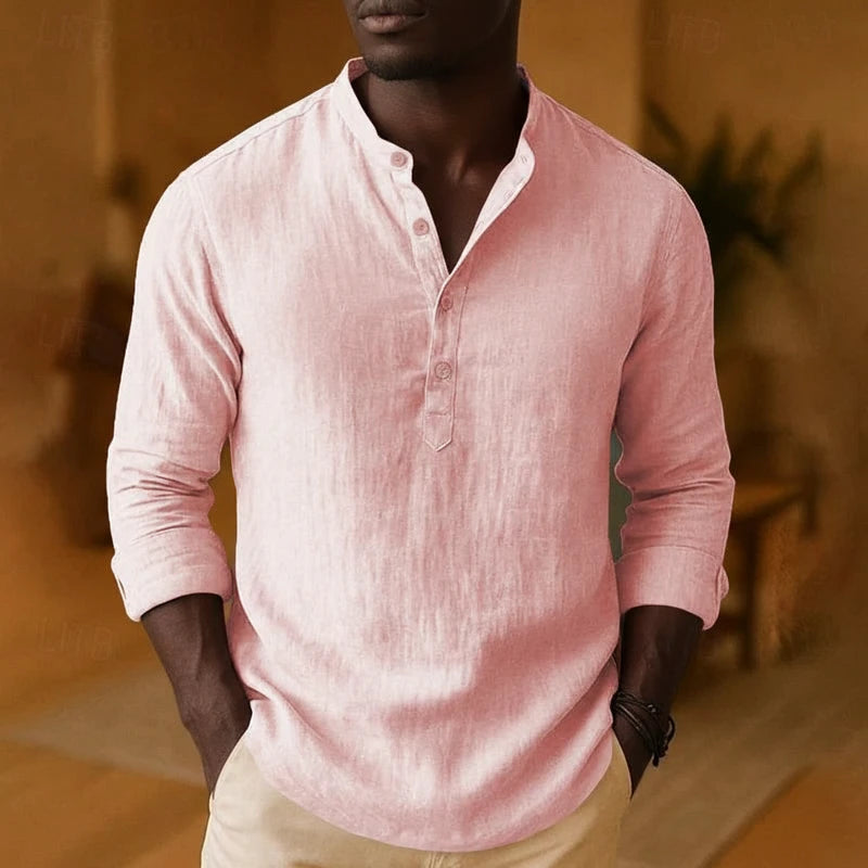 Tramel | Men's Relaxed Fit Long Sleeve Casual Shirt
