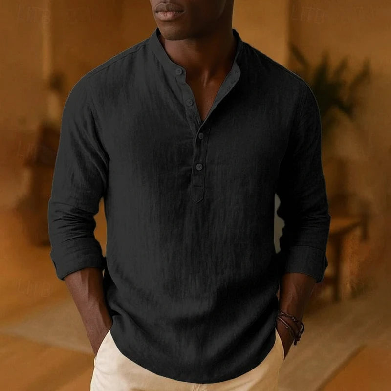 Tramel | Men's Relaxed Fit Long Sleeve Casual Shirt