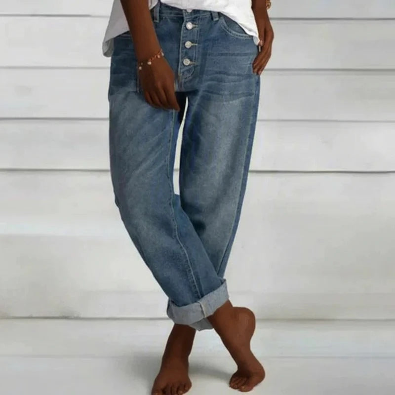 Women's High-Waisted Jeans