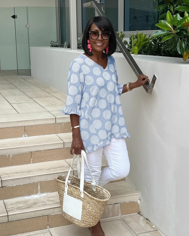Women's Polka Dot Top