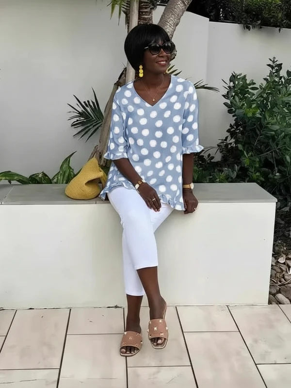 Women's Polka Dot Top