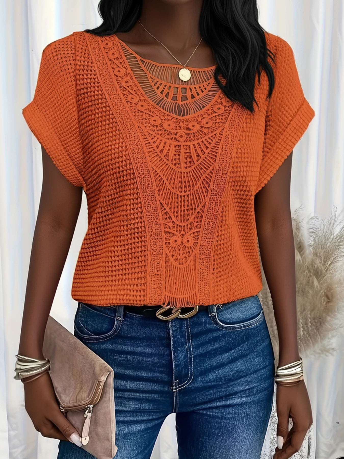 Women's Crochet Blouse