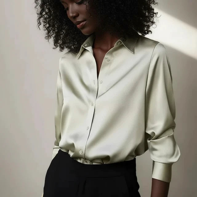 Women's Elegant Button-Down Blouse