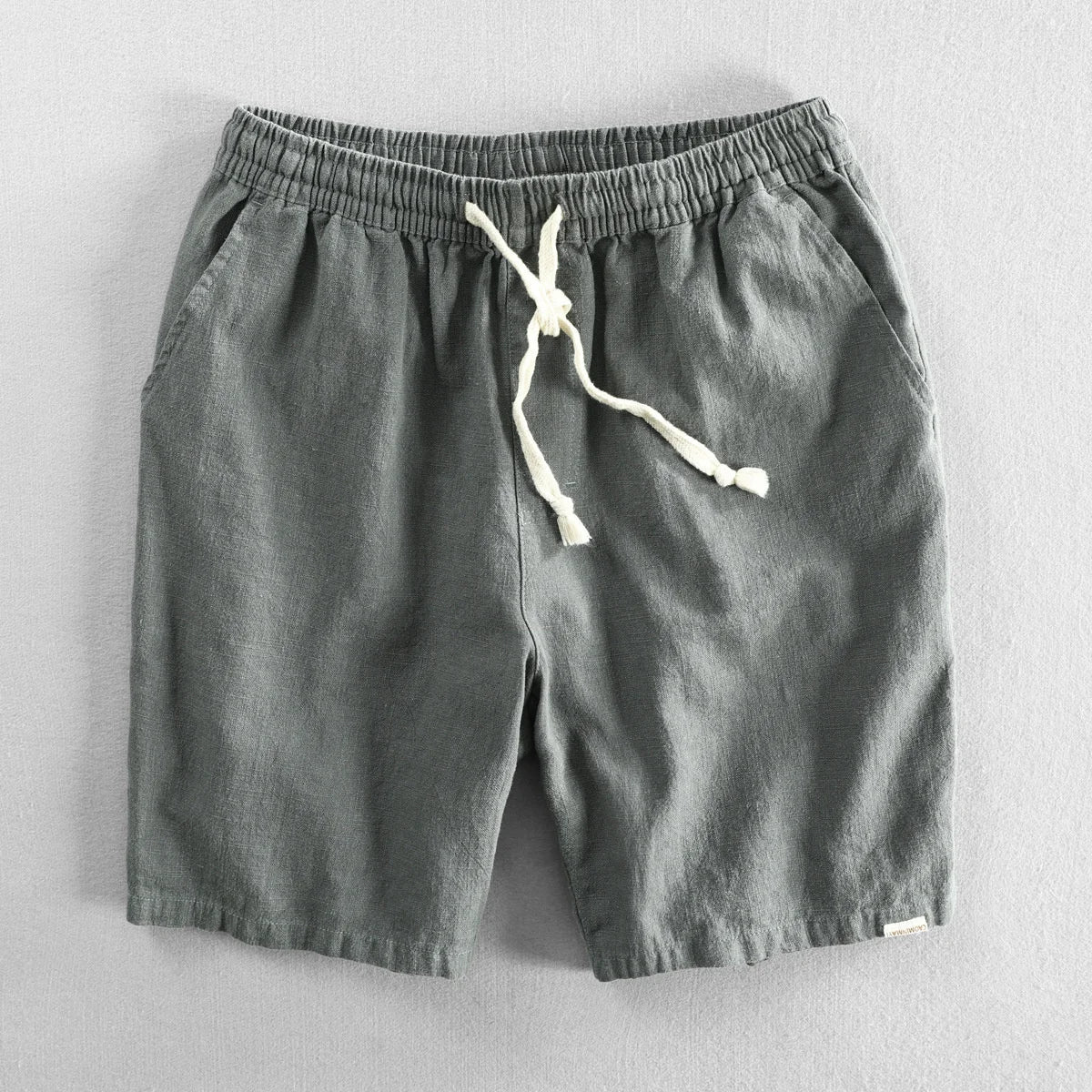 Image of Adam | Men's Elastic Waist Casual Shorts