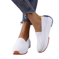 Women's Breathable Knit Slip-On Sneakers