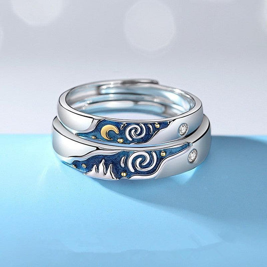 Adjustable Couple's Ring