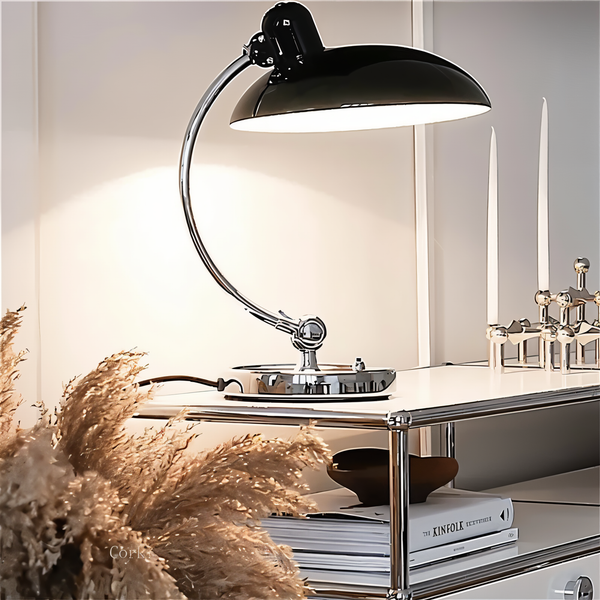 Adjustable Vintage Desk Lamp in Iron – Virella