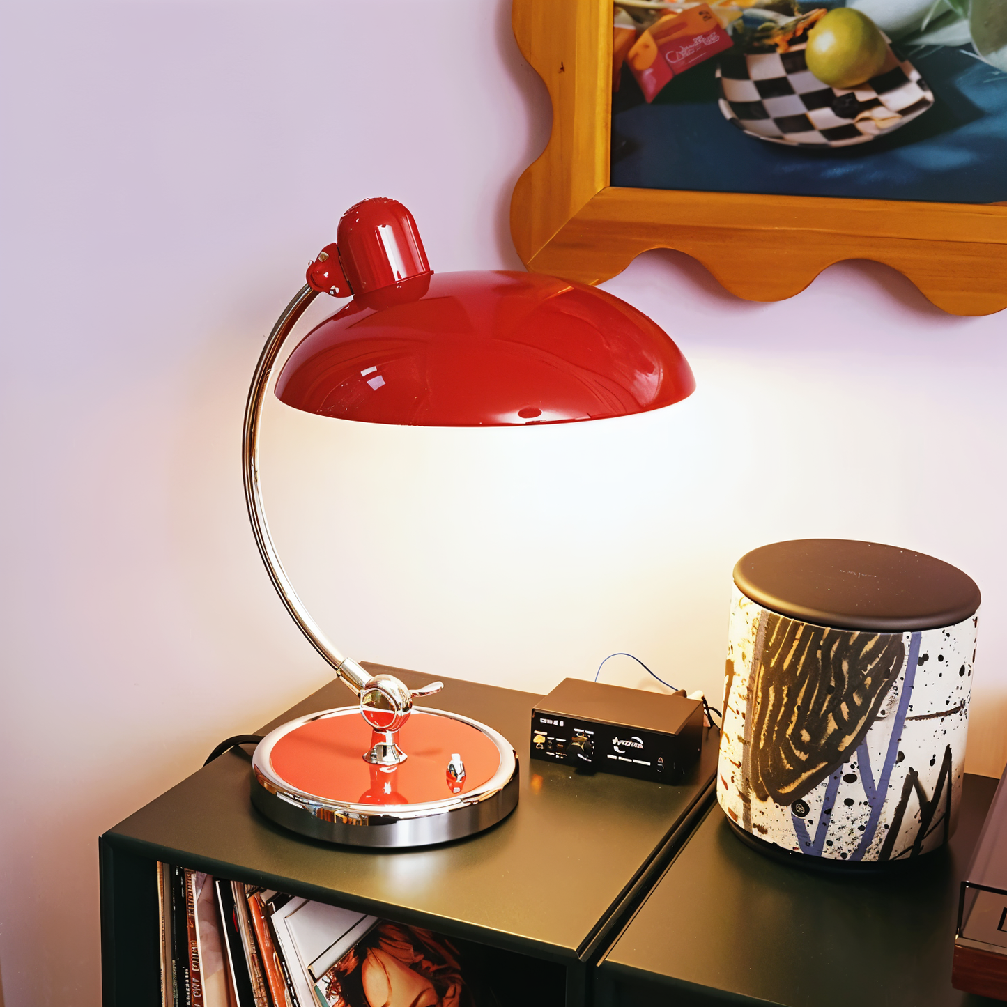 Adjustable Vintage Desk Lamp in Iron – Virella