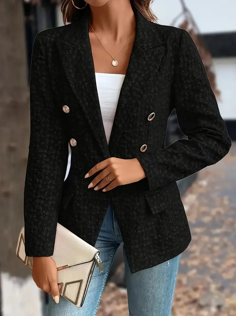Image of Adrienne | Women's Double Breasted Blazer