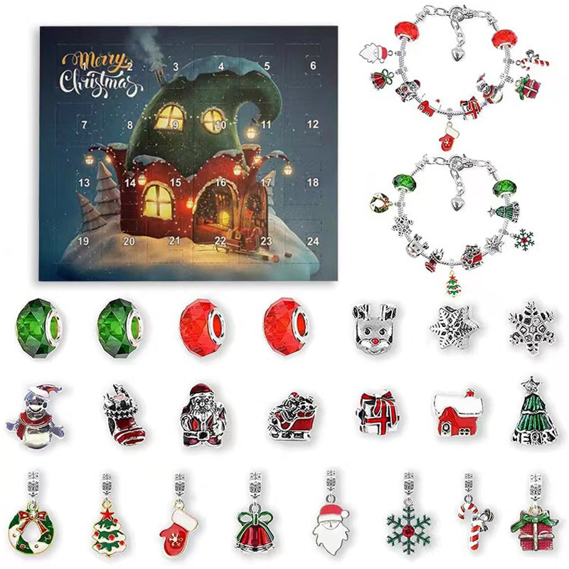 Advent Calendar | 24-Day Bracelet Set | DIY Jewelry Kit & Creative Christmas Activity
