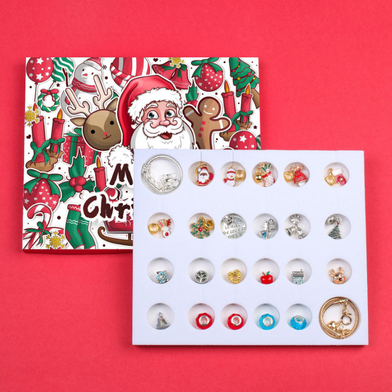 Advent Calendar | 24-Day Bracelet Set | DIY Jewelry Kit & Creative Christmas Activity