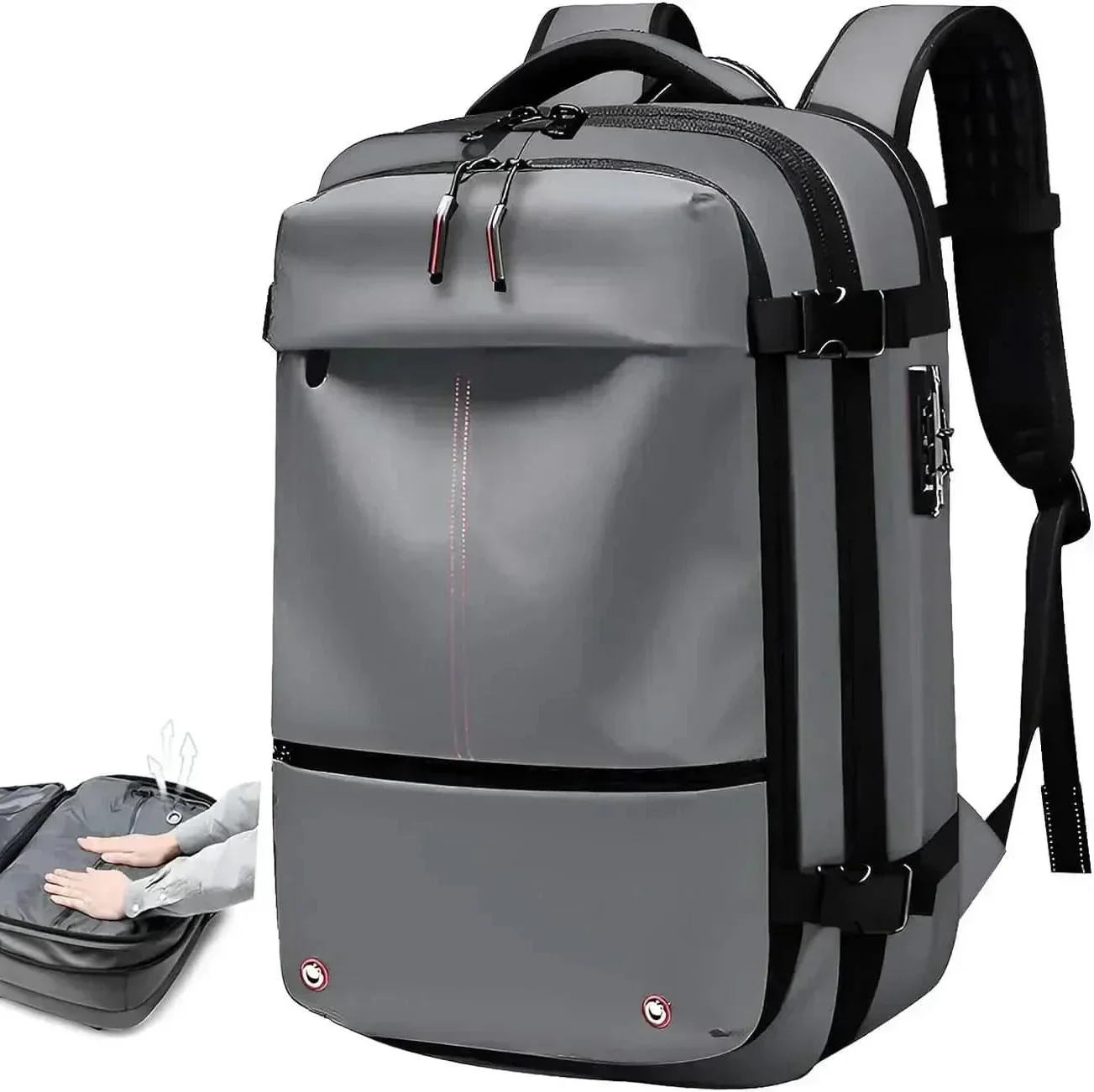 AIRTRAIL Backpack - Compressible laptop backpack for travelling