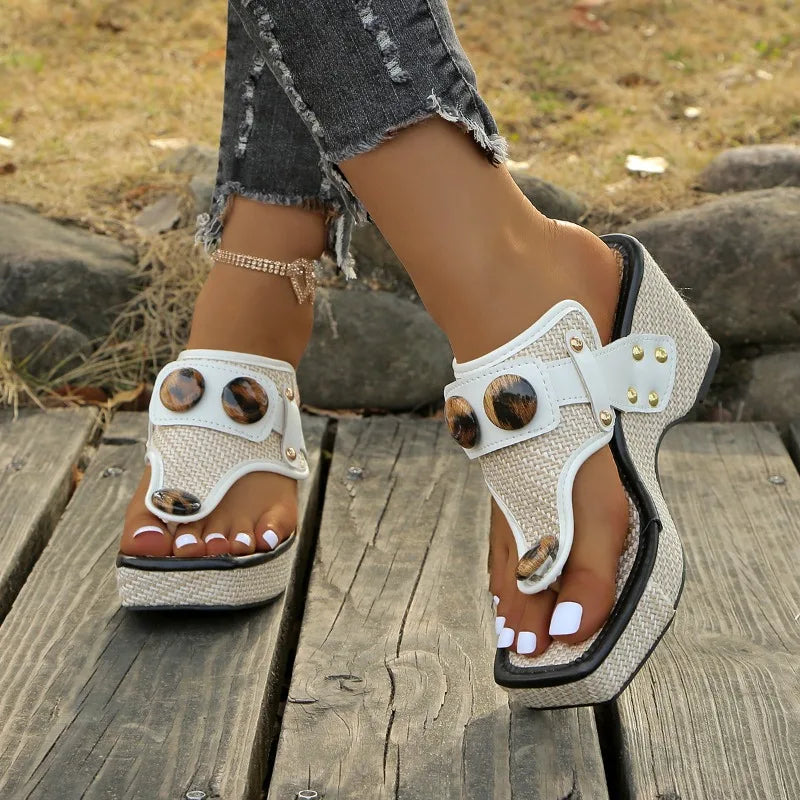 Image of Alana | Women's Platform Wedge Sandals