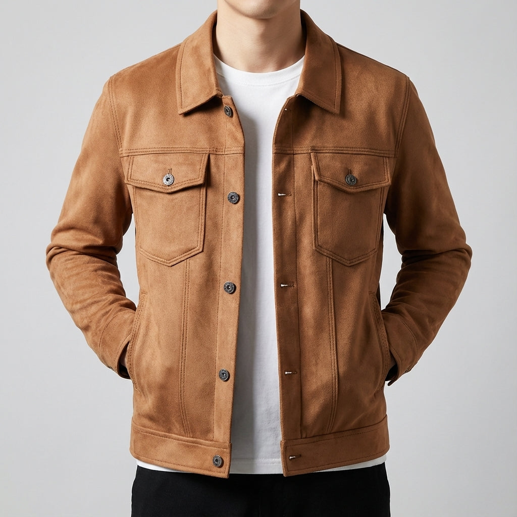 Image of Alfred | Men's Button-Down Casual Jacket