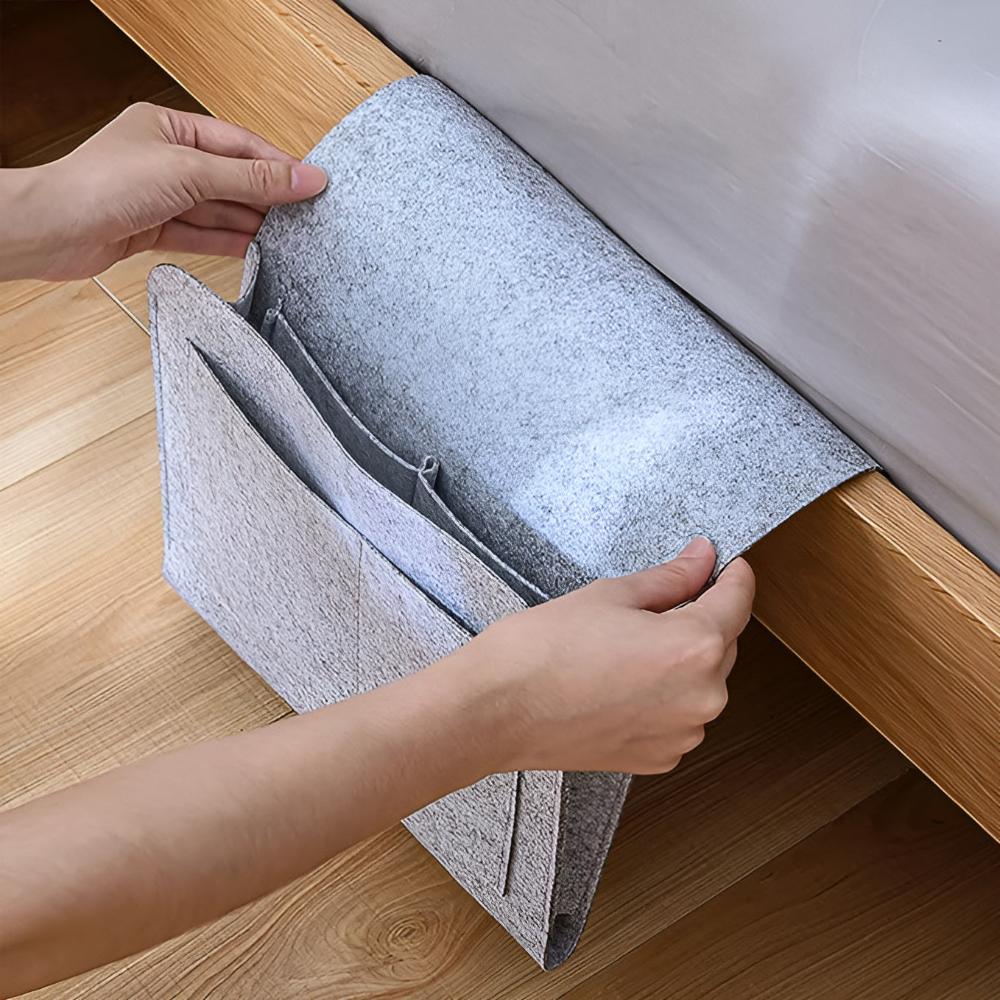 All-in-One Bedside Organizer