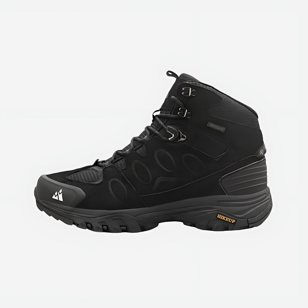 All-Weather Waterproof Hiking Boots with Rubber Grip Sole