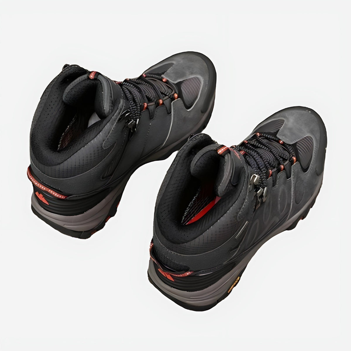 All-Weather Waterproof Hiking Boots with Rubber Grip Sole