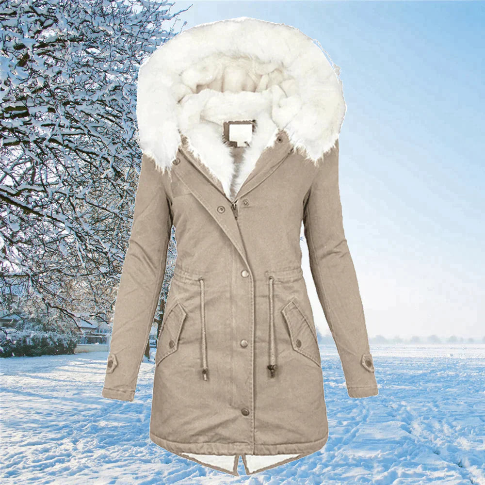 Amara - Elegant Versatile Women's Coat with Collar