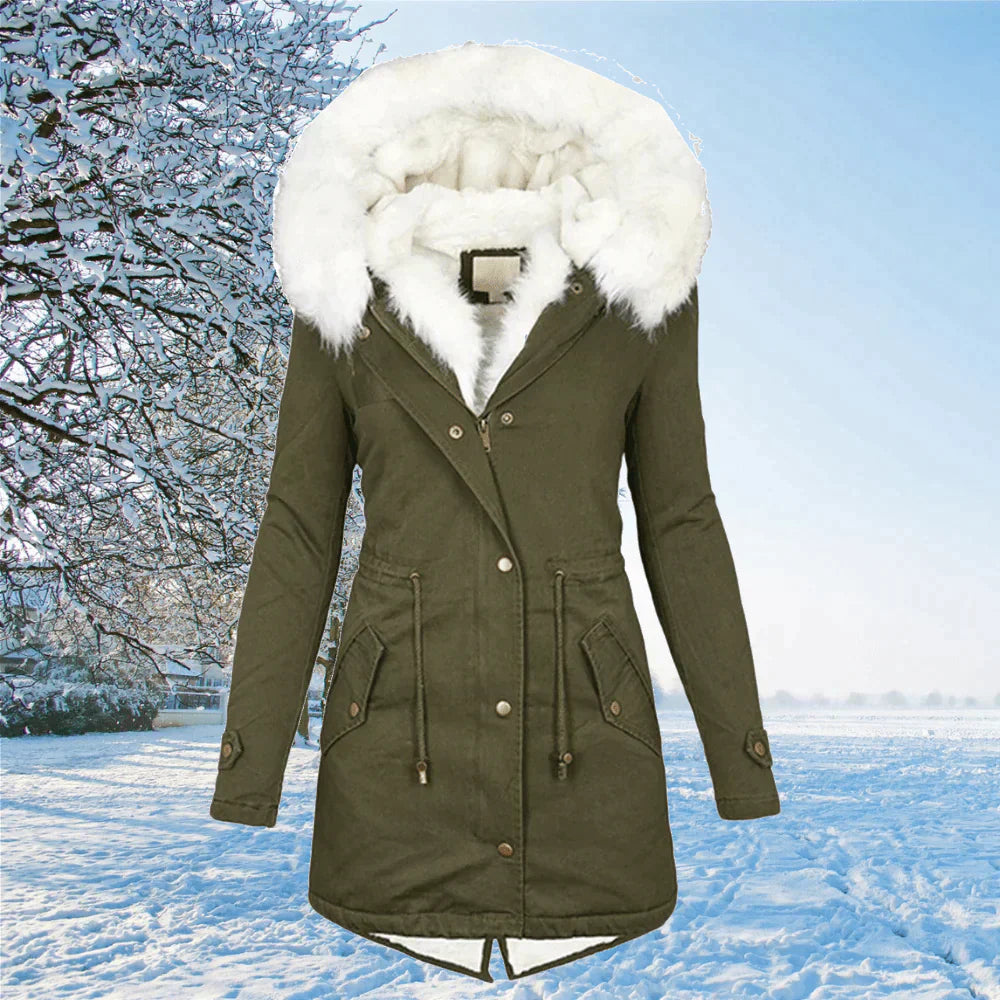 Amara - Elegant Versatile Women's Coat with Collar
