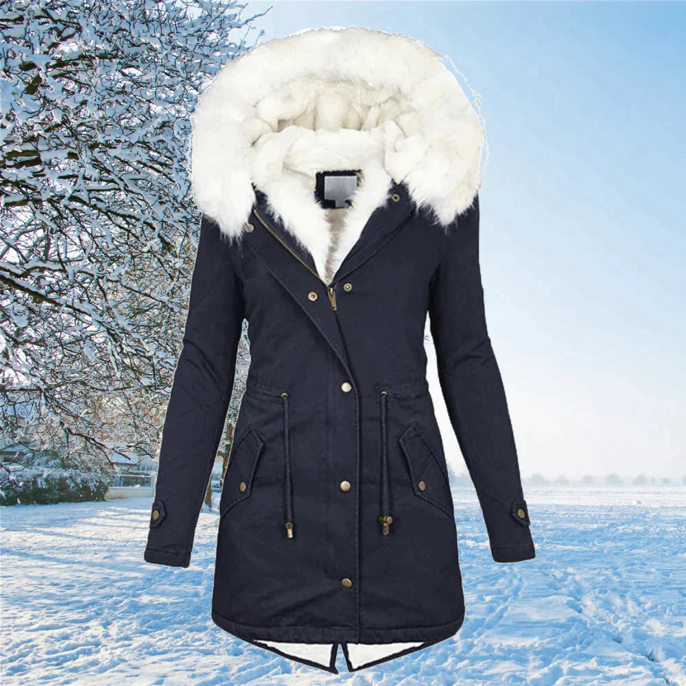 Amara - Elegant Versatile Women's Coat with Collar