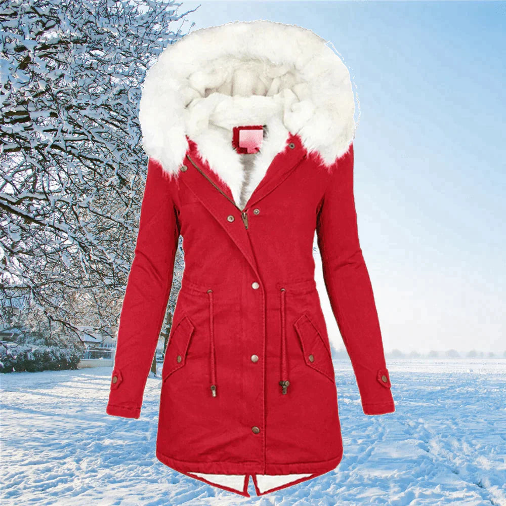 Amara - Elegant Versatile Women's Coat with Collar