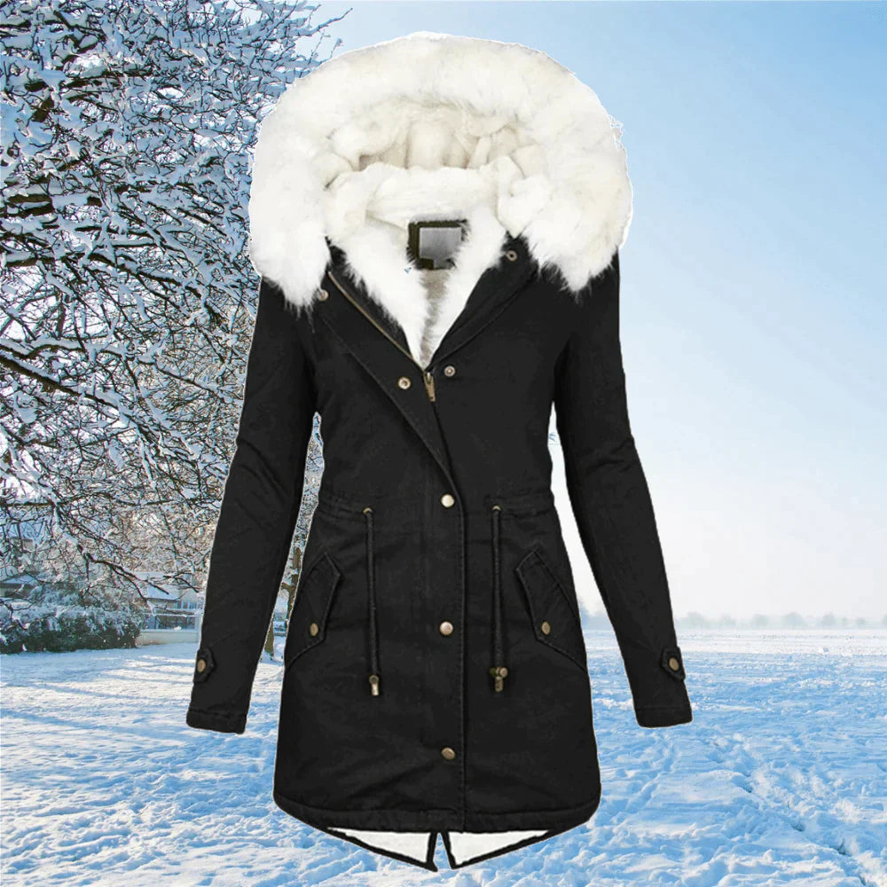 Amara - Elegant Versatile Women's Coat with Collar