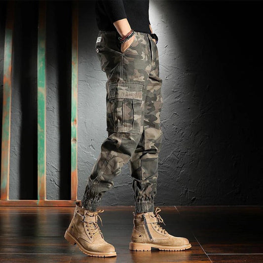 Image of Andy | Men's Camo Cargo Jogger Pants