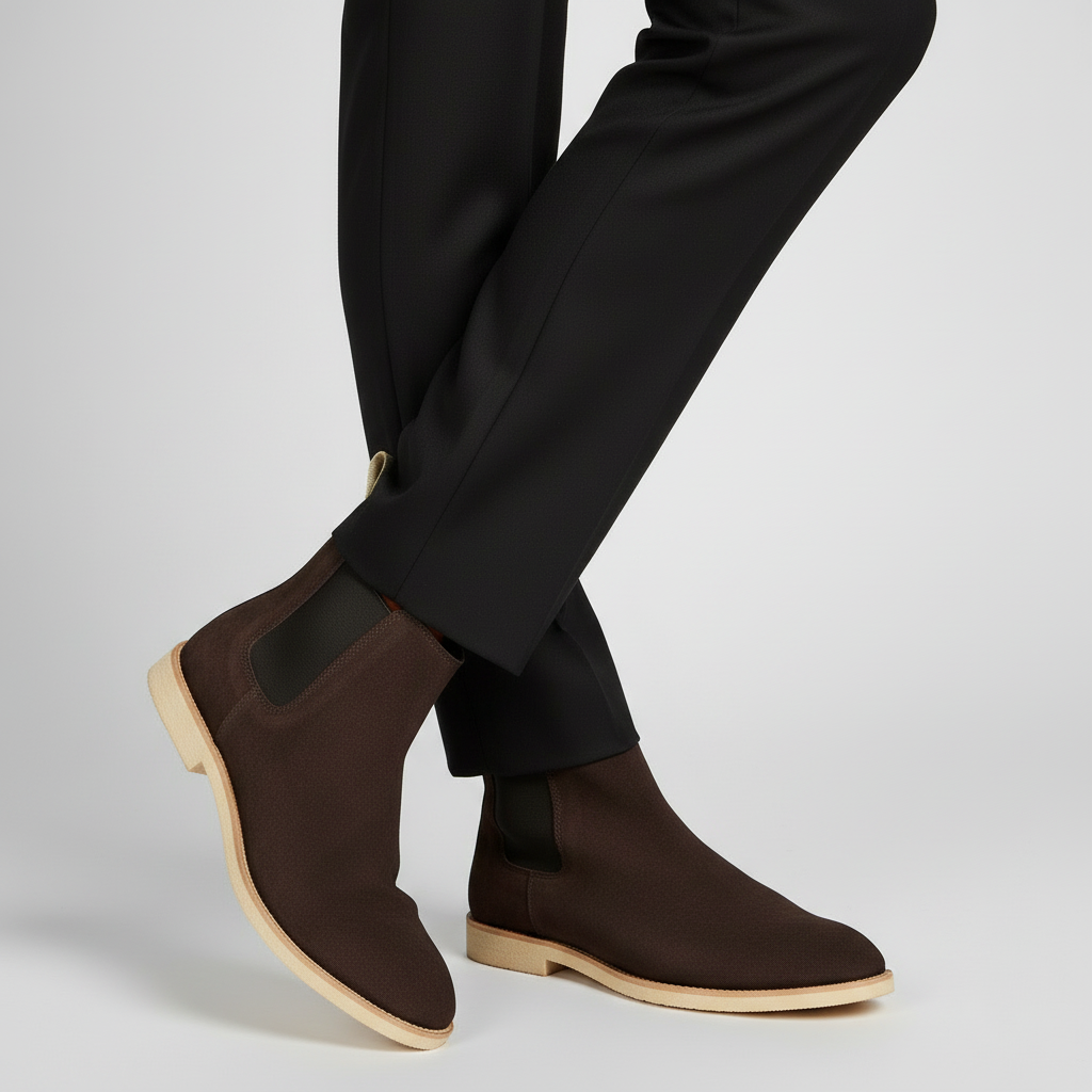 Image of Angus | Men's Chelsea Pull-On Ankle Boots