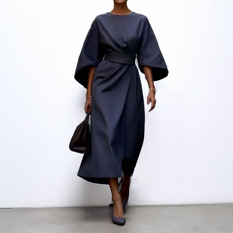 Aria – Women's Long Maxi Dress with Batwing Sleeves
