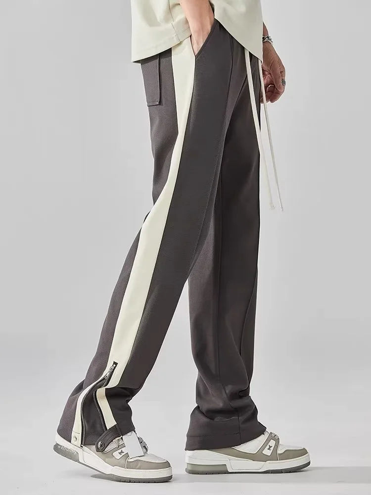 Image of Asher | Men's Side Stripe Drawstring Pants