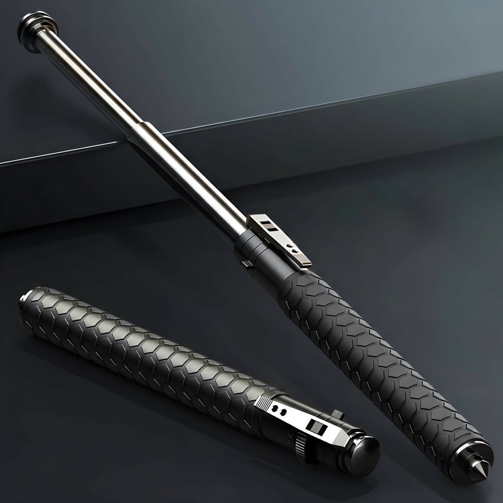 Automatic Self Defense Walking Stick with Stability Support