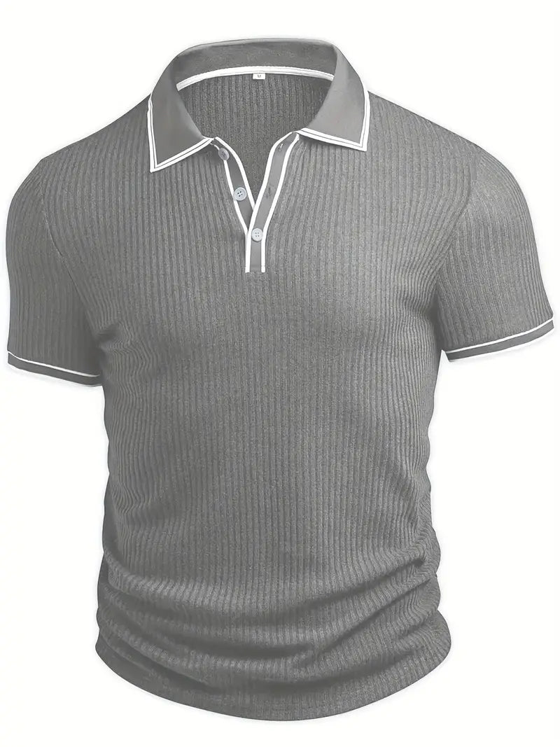 Image of Bernard | Men's Slim-Fit Polo Shirt