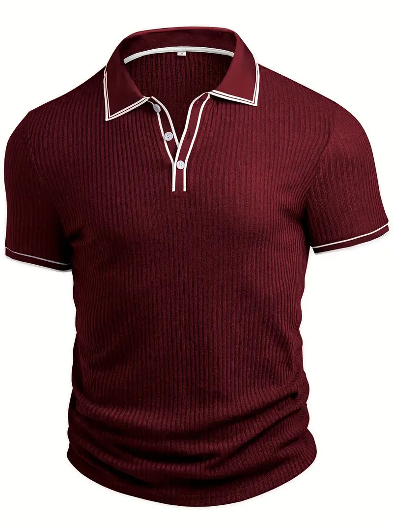 Image of Bernard | Men's Slim-Fit Polo Shirt