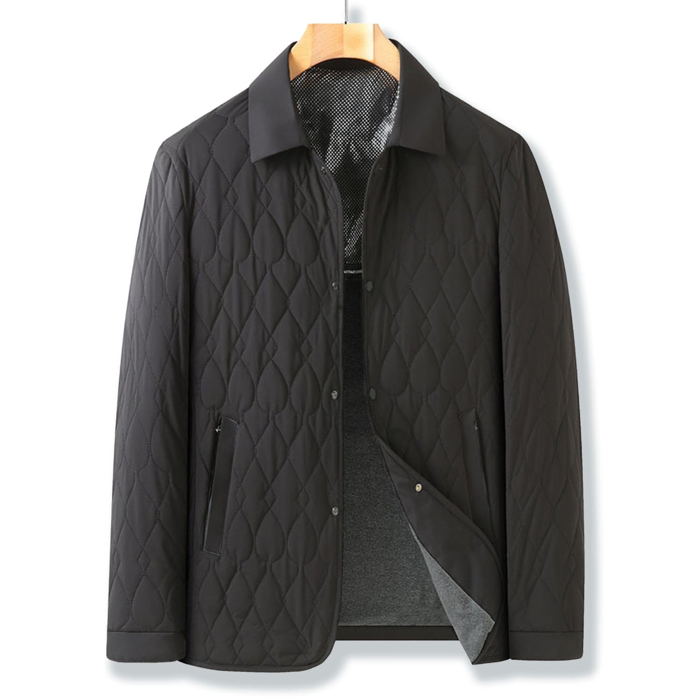 Image of Blaine | Men's Quilted Shirt Jacket