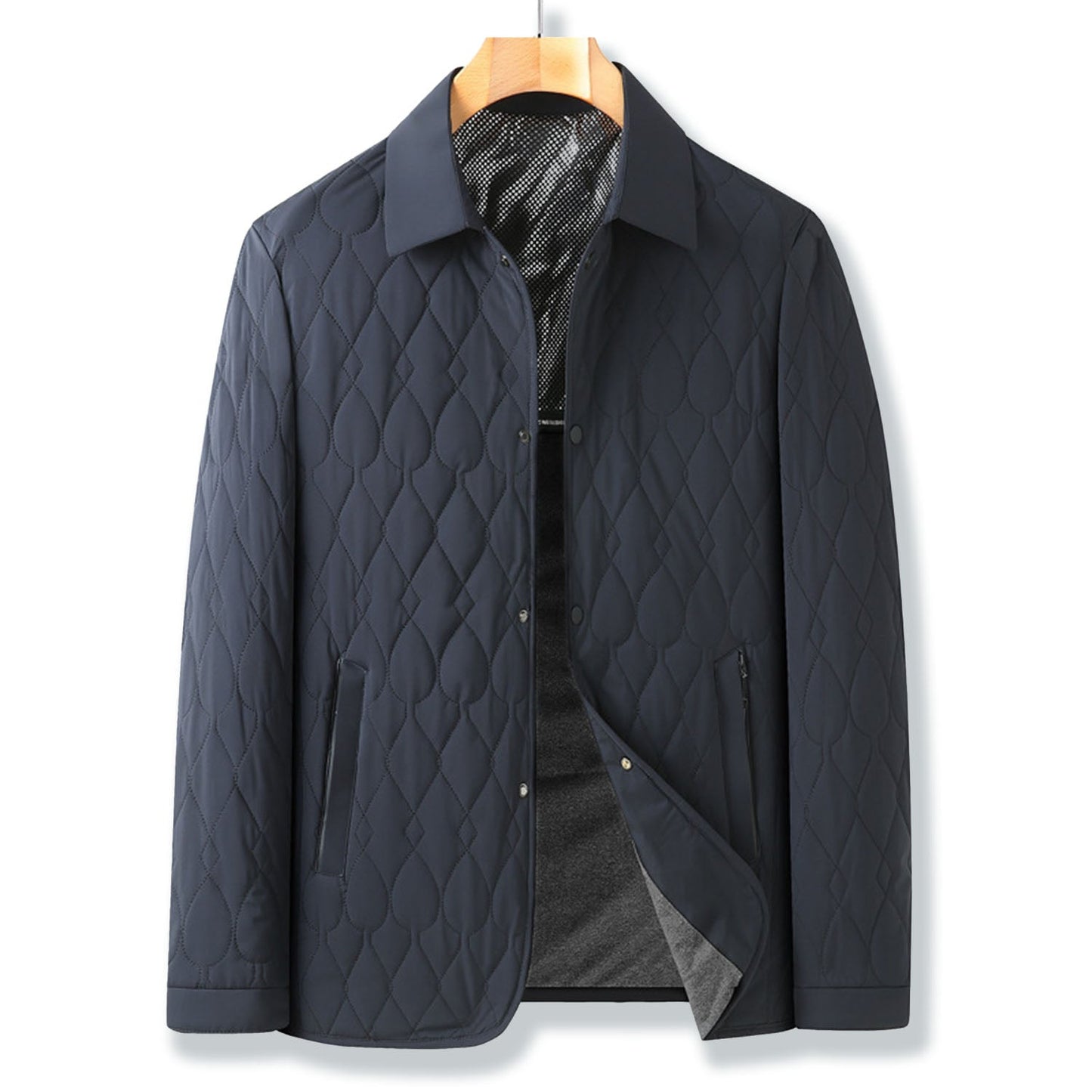 Image of Blaine | Men's Quilted Shirt Jacket