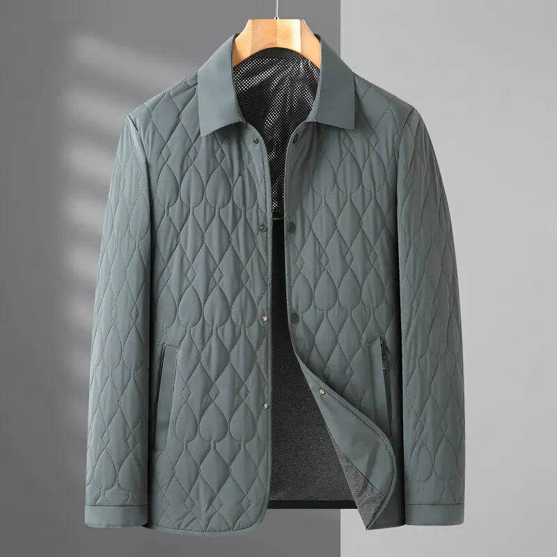 Image of Blaine | Men's Quilted Shirt Jacket