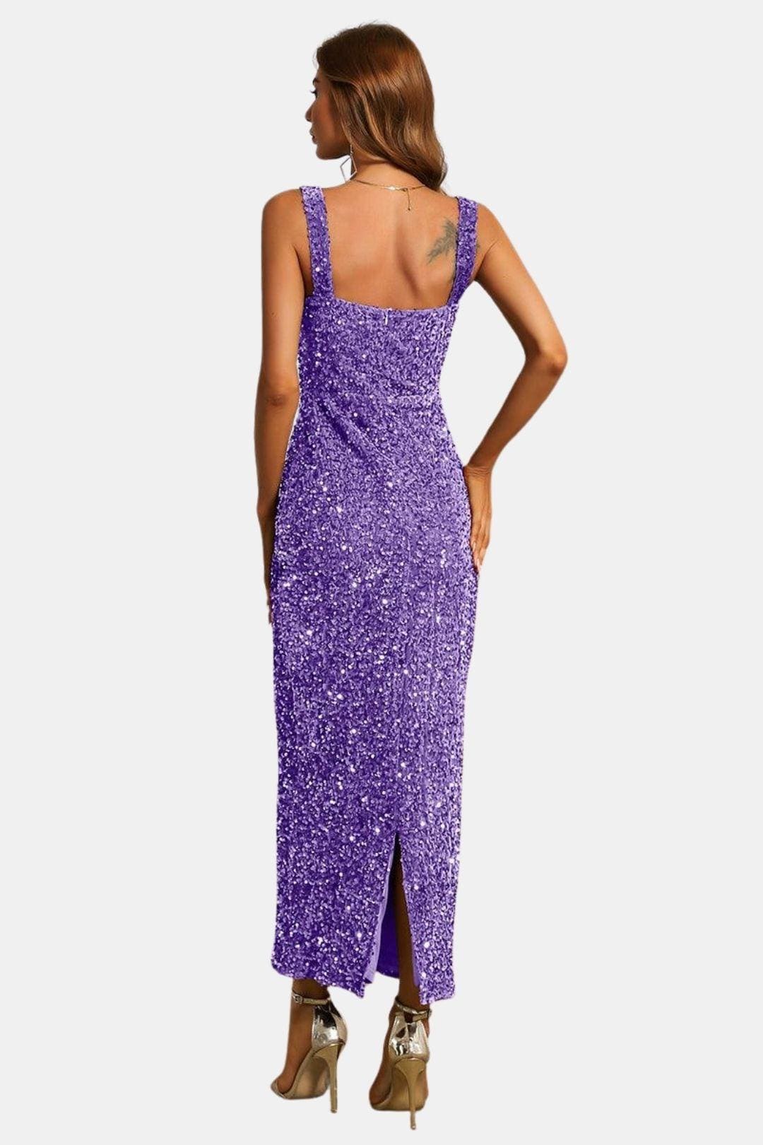 Image of Brenda | Women's Sleeveless Bodycon Maxi Dress
